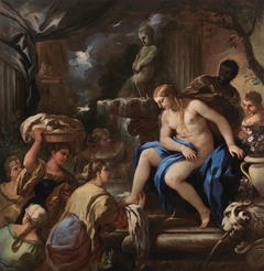 Bethsabé en el baño by Luca Giordano