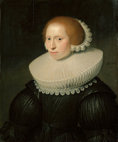 Bildnis einer jungen Frau by Michiel Jansz van Mierevelt