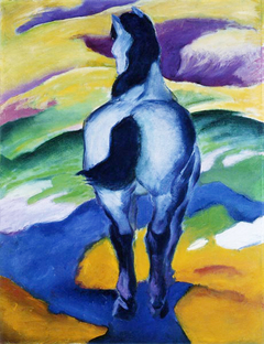 Blue Horse II by Franz Marc