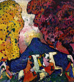 Blue Mountain by Wassily Kandinsky