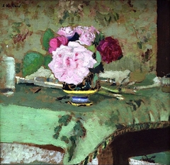 Bouquet de roses by Édouard Vuillard