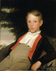 Boy in a Landscape by Anonymous