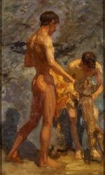 Boys Bathing by Henry Scott Tuke