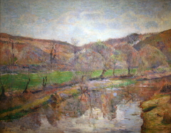 Brittany Landscape by Paul Gauguin