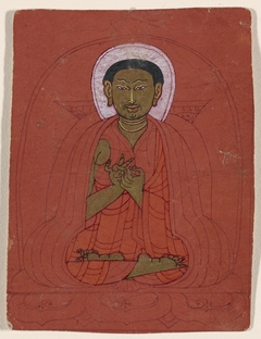 Buddhist Ritual Card (Tsakali) by Unknown Artist