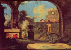 Capriccio by Francesco Guardi