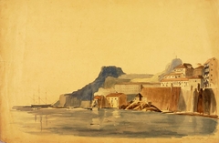 Castle at Corfu, Greece by Miner Kilbourne Kellogg