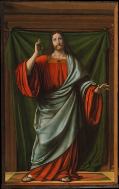 Christ Blessing by Andrea Solari