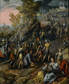 Christ carrying the Cross by Joachim Beuckelaer