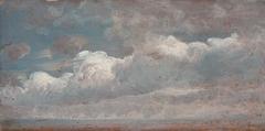 Cloud study by Johan Christian Dahl