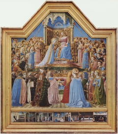 Coronation of the Virgin by Fra Angelico