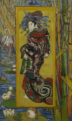 Courtesan (after Eisen) by Vincent van Gogh