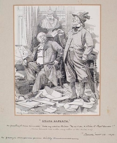 Credo Experto - Cartoon for "Punch" (28 November 1896) - Edward Linley Sambourne - ABDAG003894 by Edward Linley Sambourne