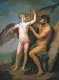 Daedalus and Icarus by Pyotr Ivanovich Sokolov