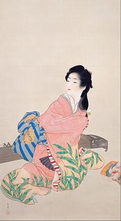 Daughter Miyuki by Uemura Shoen