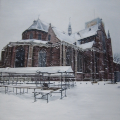 De Laurenskerk Rotterdam by Antoinette MH Brandenburg