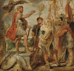 Decius Mus Addressing the Legions by Peter Paul Rubens