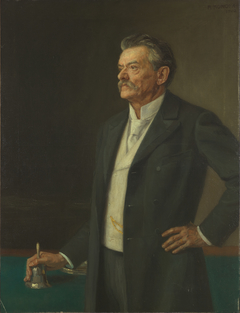 Der Reichstagspräsident Dr. Theodor Kathrein by Rudolf Konopa