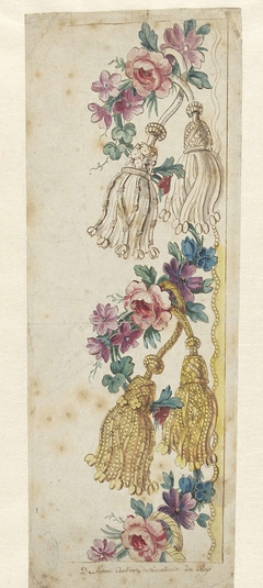 Design for an Embroidered Border by Charles Germain de Saint-Aubin