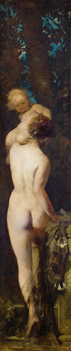 Die fünf Sinne: Das Gefühl by Hans Makart