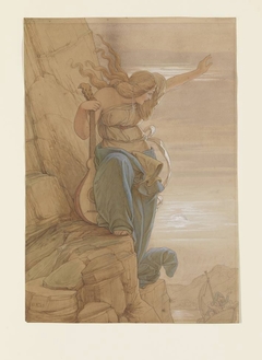 Die Loreley (Entwurf) by Eduard Von Steinle