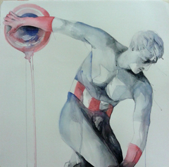 Discobolus Captain America by Mauro Molle