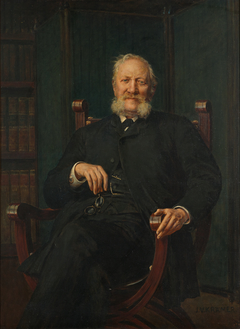 Dr. Karl Stremayr by Johann Victor Krämer