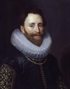 Dudley Carleton, 1. Viscount Dorchester by Michiel van Mierevelt