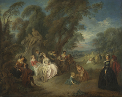 Fête Champêtre by Jean-Baptiste Pater