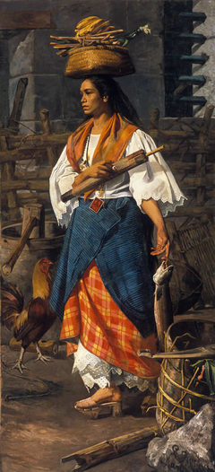 Filipino woman by Lorenzo de la Rocha