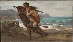 Fisherman and Mermaid by Elihu Vedder