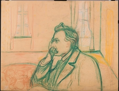 Friedrich Nietzsche by Edvard Munch