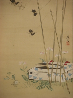 Garden Scene by Shibata Zeshin