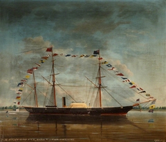 H.M. Steam Sloop 'Styx' by Edward Everard Arnold