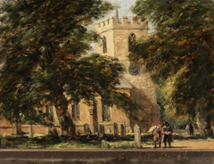 Harborne Church, near Birmingham by David Cox