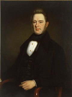 Hendrik van der Masch Spakler (1805-1881) by Hendrik Jacobus Scholten