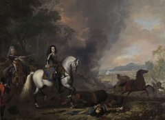 Henry Casimir II, Prince of Nassau-Dietz, in a Battle by Jan van Huchtenburg