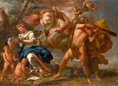 Heracles and Omphale by Hubertus Quellinus