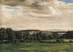 Holsteinische Landschaft by Adolph Friedrich Vollmer