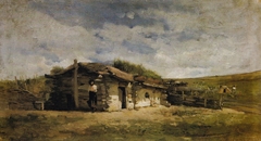 Hut by Nicolae Grigorescu