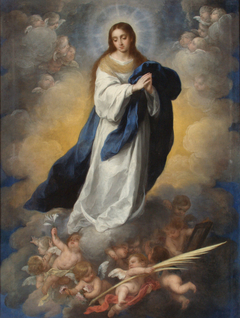 Immaculate Conception of the Mirror by Bartolomé Esteban Murillo