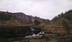 In a lonely Place. (Hoven near Mandal) by Amaldus Nielsen