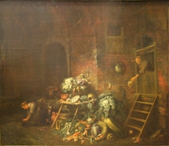 Intérieur rustique. by François Ryckhals