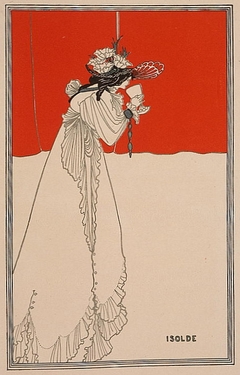 Isolde, illustration from Pan Magazine by Aubrey Beardsley