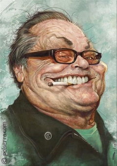 Jack Nicholson by Pol Serra