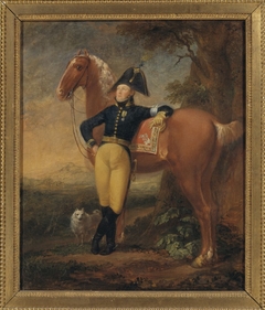 Johan Adam von Gertten (1767-1835), överste, ståthållare på Strömsholms slott, landskapsmålare by Aleksander Lauréus