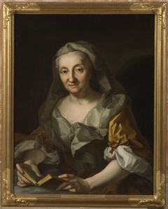 Johanna de Bruyn (ca 1658-1741), married to Martin Mytens by Martin van Meytens