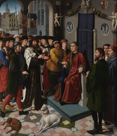 Judgement of Cambyses: The Arrest of Sisamnes by Gerard David