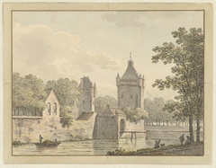 Kasteel De Pol te Vianen by Johann Heinrich Müntz