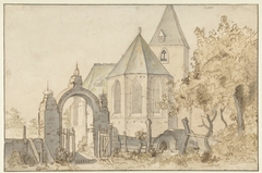 Kerk te Soest by Anthonie van Borssom